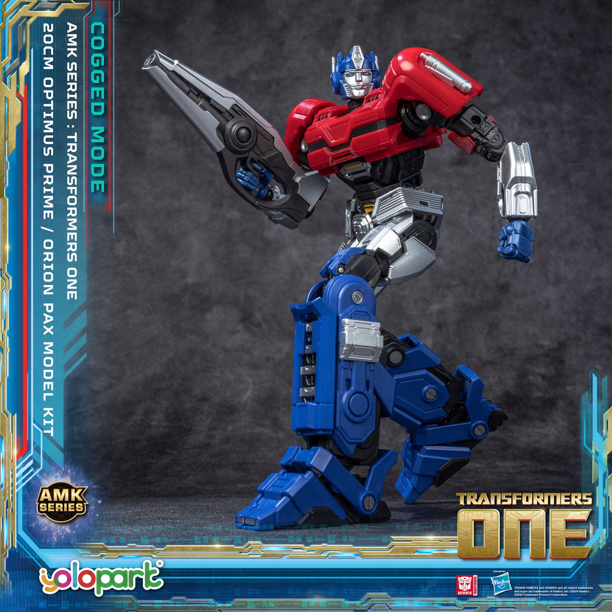 Orion Pax Cogged Mode 20 cm MODEL KIT Yolopark TFOne