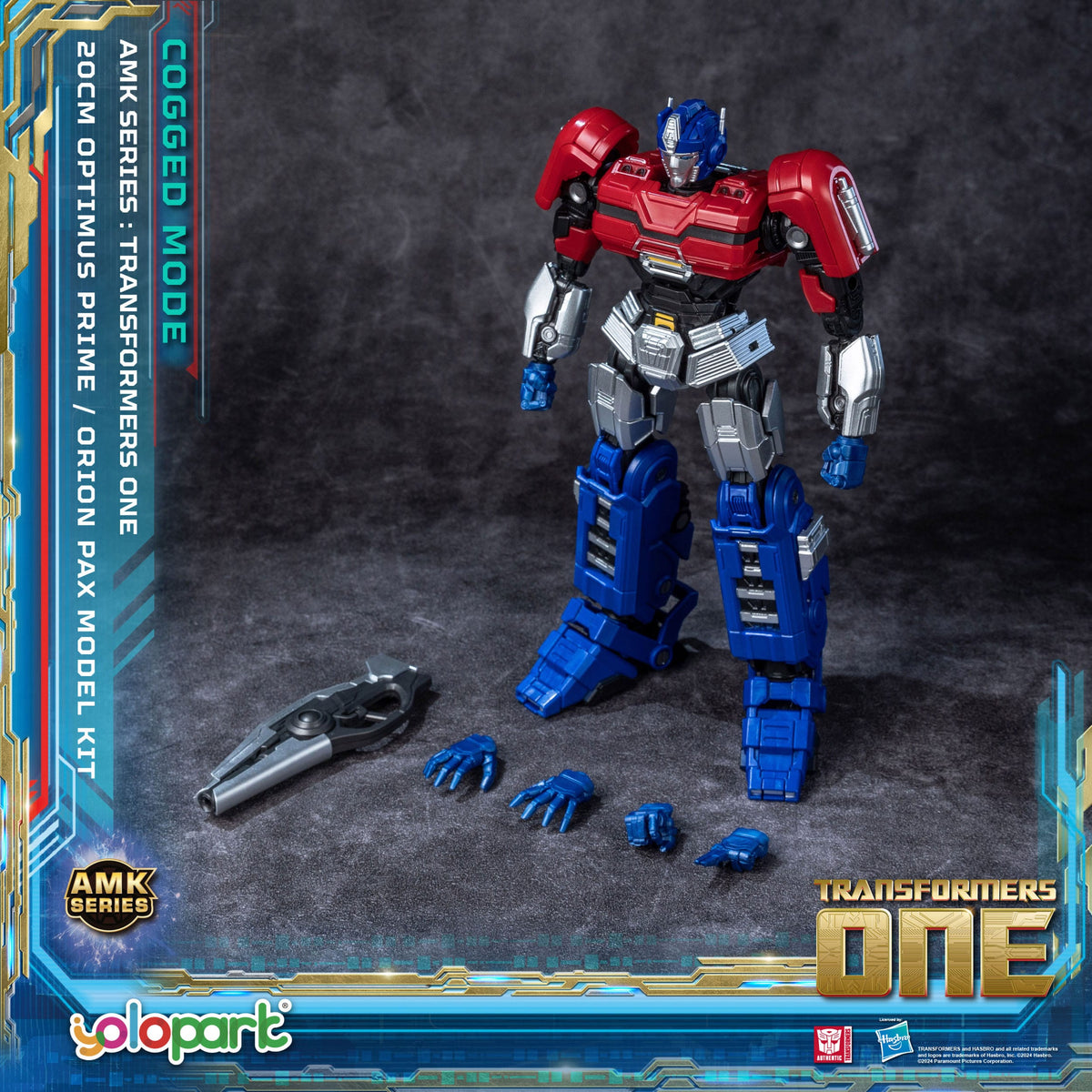 Orion Pax Cogged Mode 20 cm MODEL KIT Yolopark TFOne