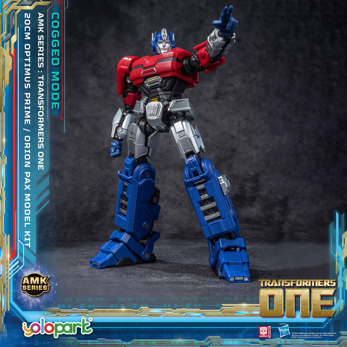 Orion Pax Cogged Mode 20 cm MODEL KIT Yolopark TFOne