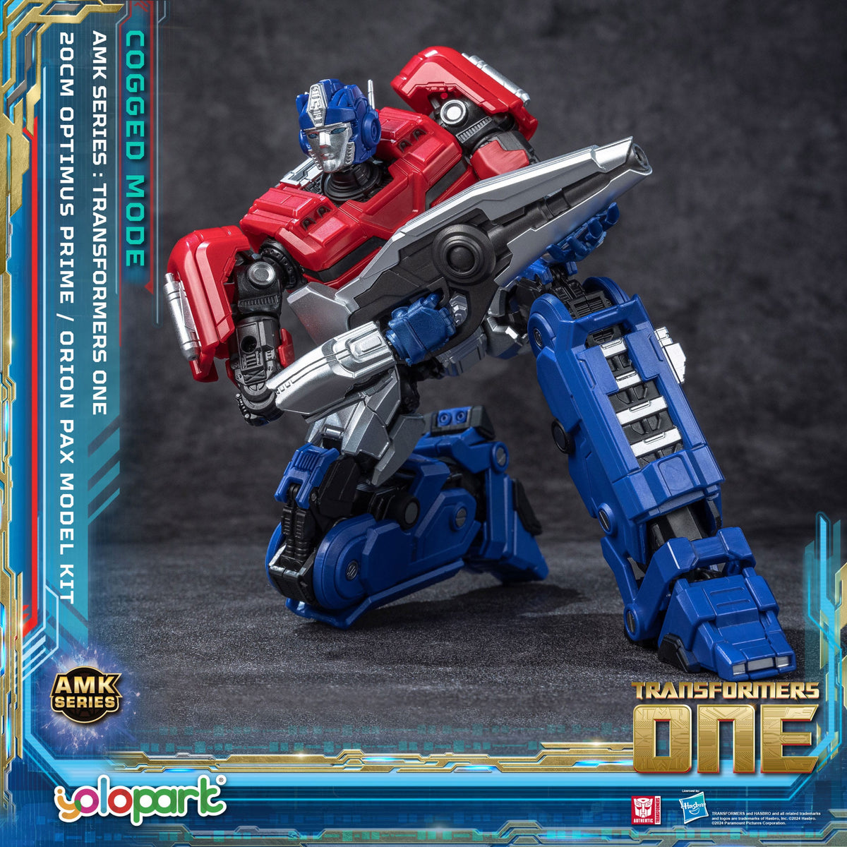 Orion Pax Cogged Mode 20 cm MODEL KIT Yolopark TFOne