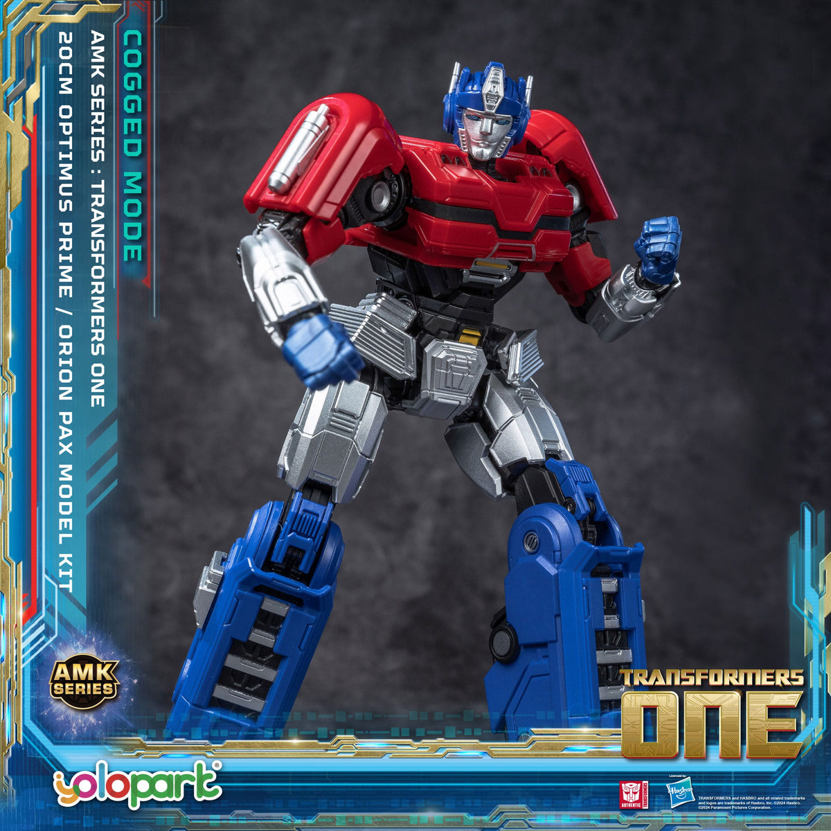 Orion Pax Cogged Mode 20 cm MODEL KIT Yolopark TFOne