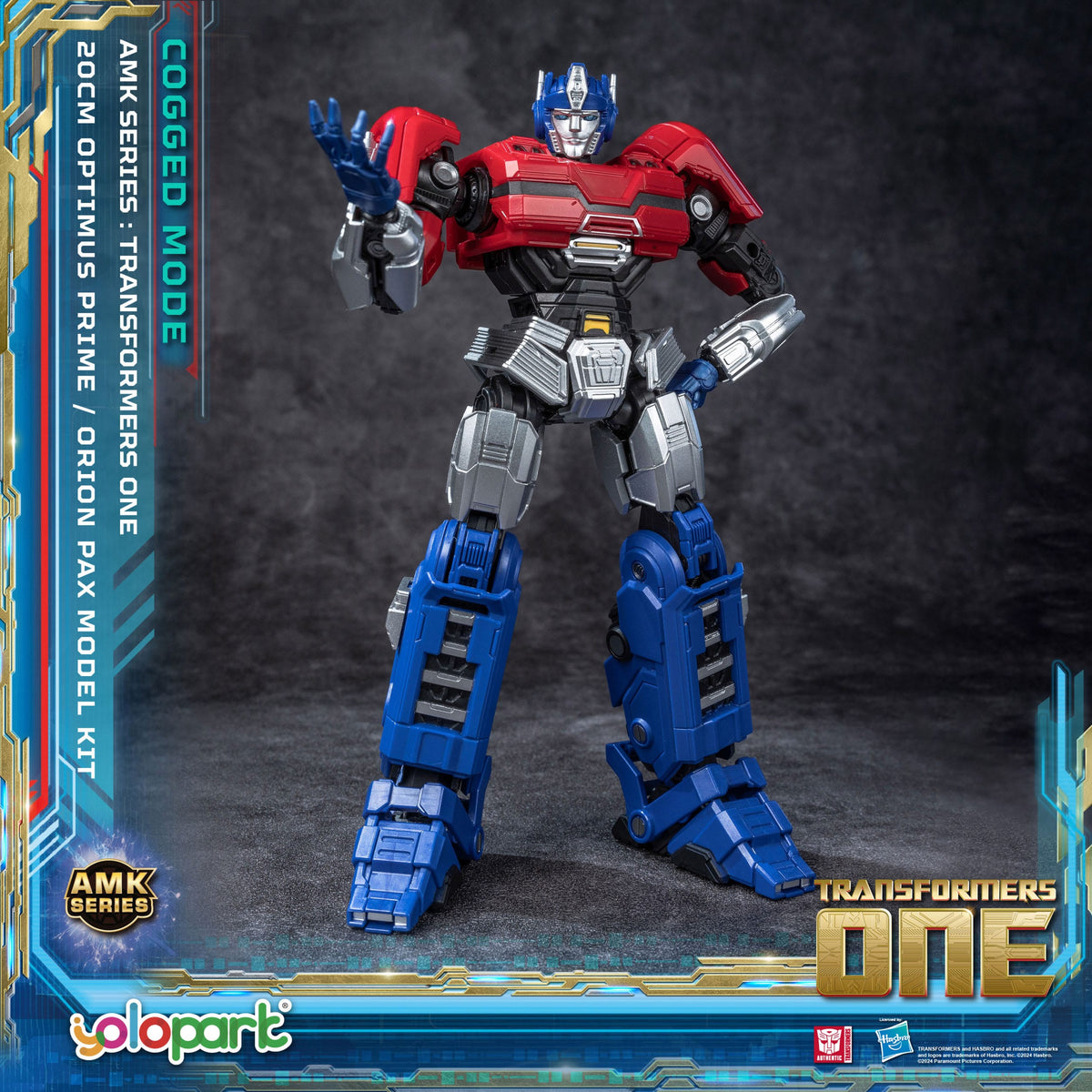 Orion Pax Cogged Mode 20 cm MODEL KIT Yolopark TFOne