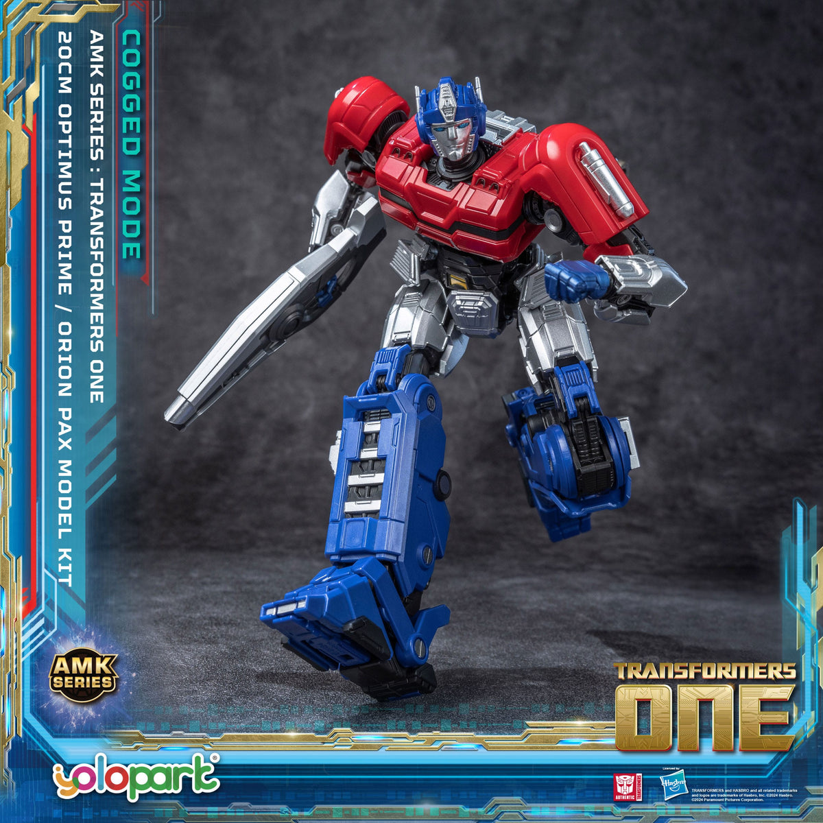 Orion Pax Cogged Mode 20 cm MODEL KIT Yolopark TFOne