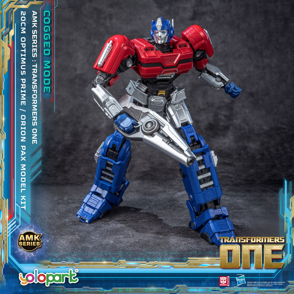 Orion Pax Cogged Mode 20 cm MODEL KIT Yolopark TFOne