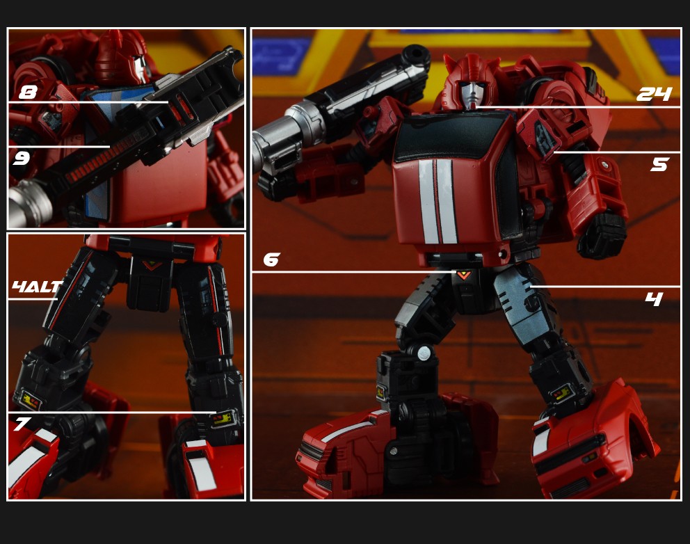 Naklejki dla Cliffjumper Earthrise