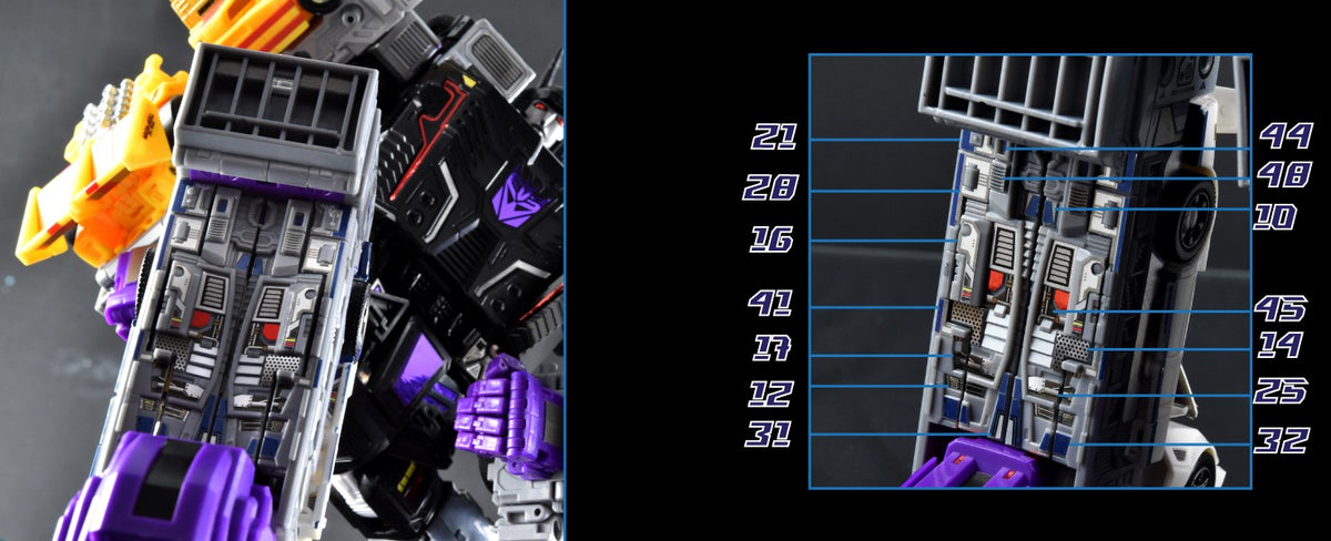 Kleebised Breakdown Legacy jaoks