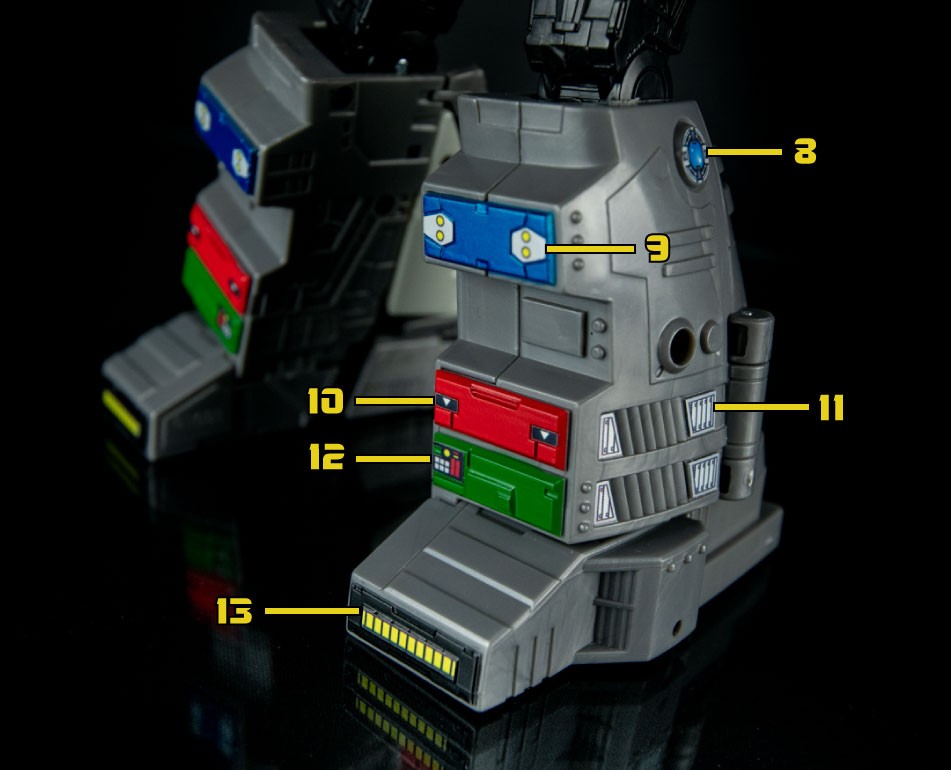 Stickers Pour Grimlock Studio Series 86