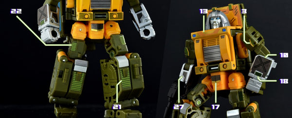 Stickers pour Brawn Studio Series 86