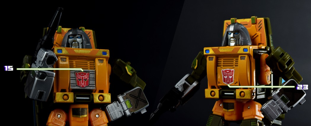 Greamáin do Brawn Studio Series 86