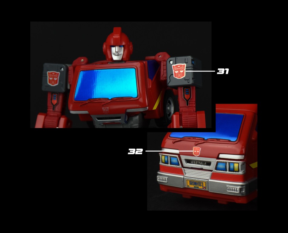 Stickers For Ironhide Studio Series 86