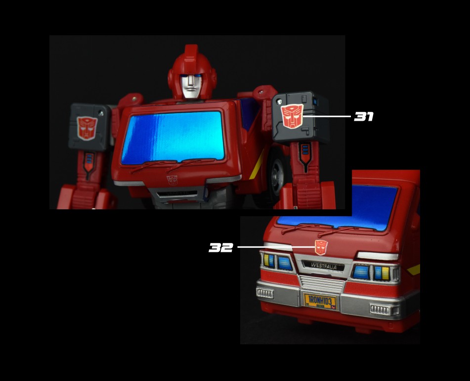 Ironhide Sticker Stickers For Ironhide Studio Series 86 – TRANSFORVERSE.EU