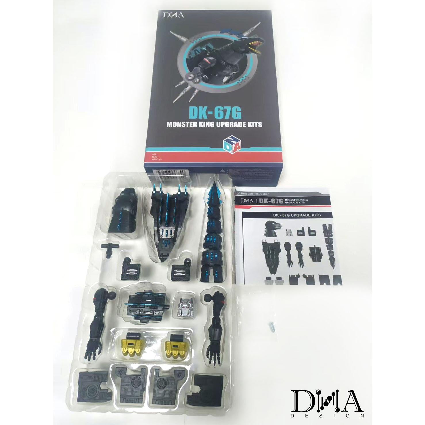 DK-67 For Megatron Type Godzilla Synergex Upgrade-Kit