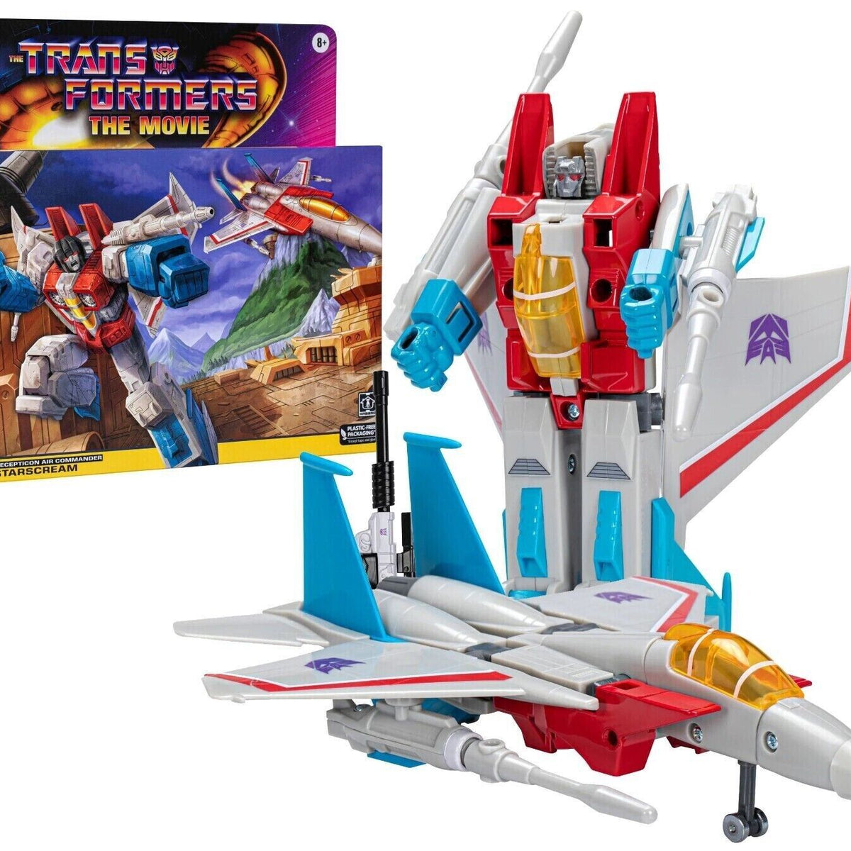 Retro Starscream The Transformers: Der Film 14 cm