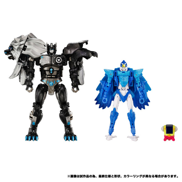 Dark Amber Leo Prime & Bluebolt Beast Wars 18 cm New Legends NL-09