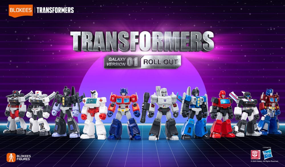 Transformers Modellbausatz Blokees Galaxy Version 01 Roll Out