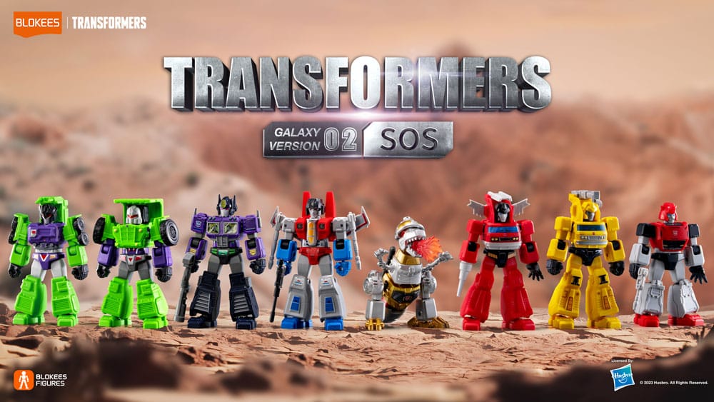 Transformers Modellbausatz Blokees Galaxy Version 02 SOS