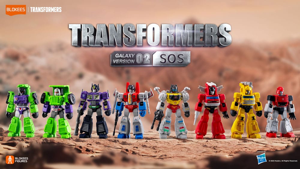 Transformers Modellbausatz Blokees Galaxy Version 02 SOS