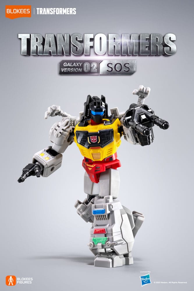 Transformers Modellbausatz Blokees Galaxy Version 02 SOS