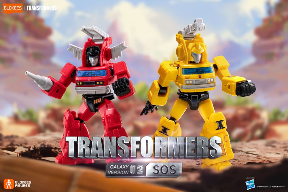 Transformers Modellbausatz Blokees Galaxy Version 02 SOS