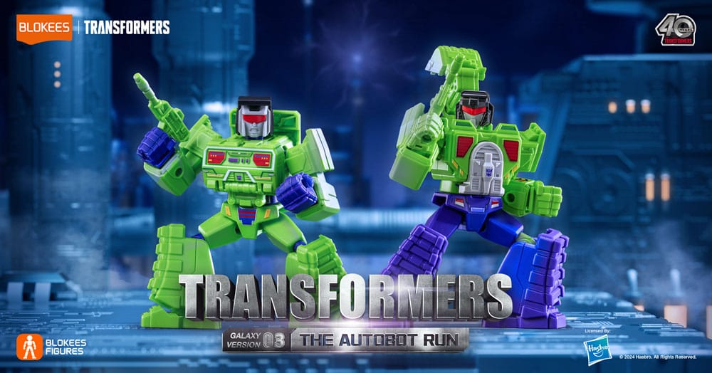 Transformers Modelbausatz Blokees Galaxy Version 03 The Autobot Run