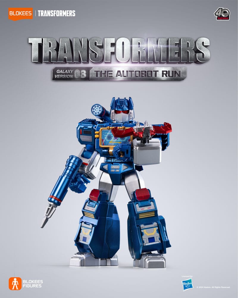 Transformers Model Kit Blokees Galaxy Version 03 The Autobot Run