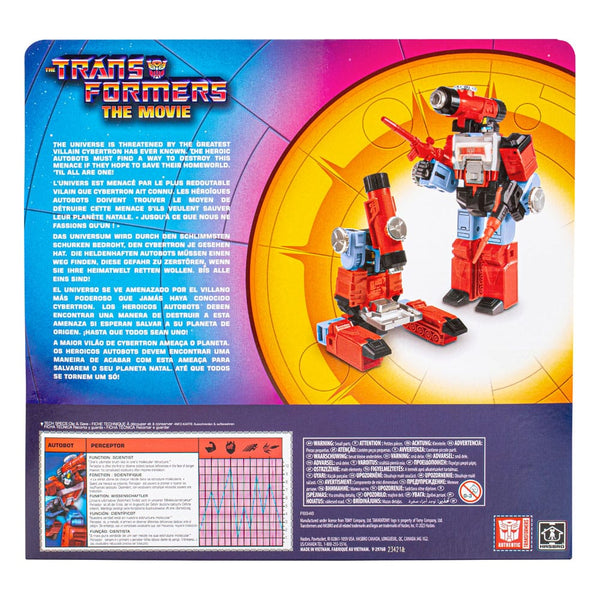 Retro Perceptor The Transformers: The Movie 14 cm