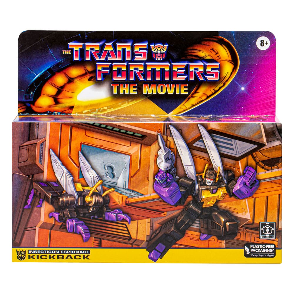 Retro Kickback Die Transformers: Der Film Figur 14 cm