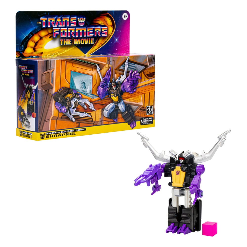 Retro Shrapnel The Transformers: Der Film Figur 14 cm