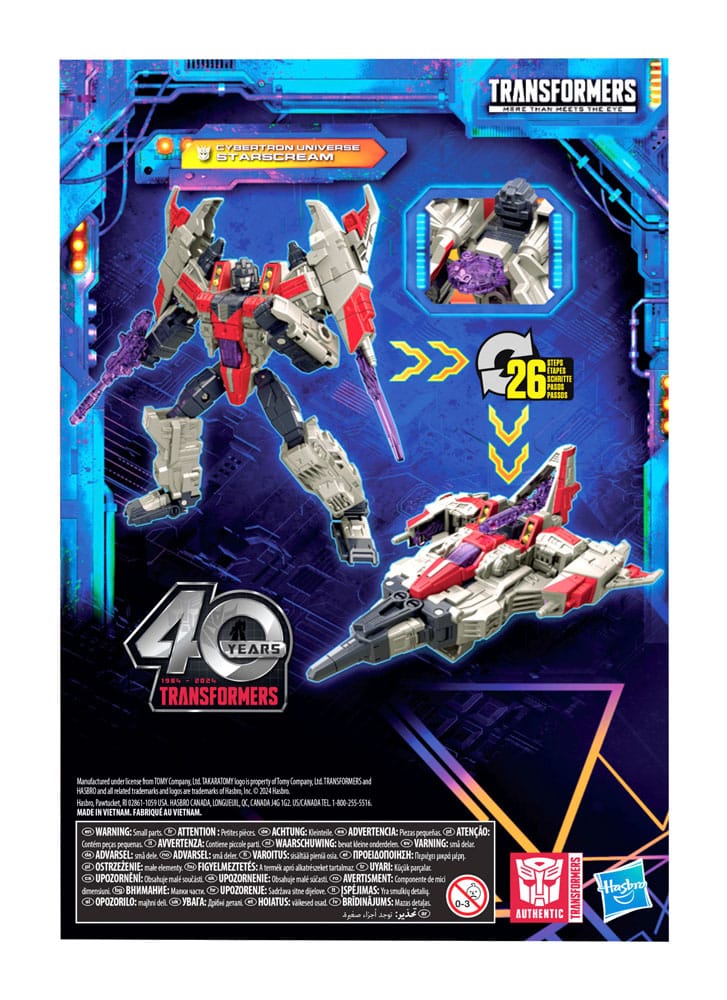 Starscream Cybertron Universum Voyager Klasse 18 cm Transformers Generations Legacy United