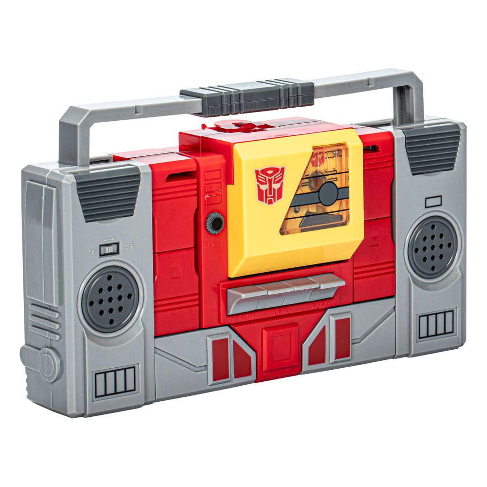 Retro Autobot Blaster & Steeljaw Die Transformers 18 cm