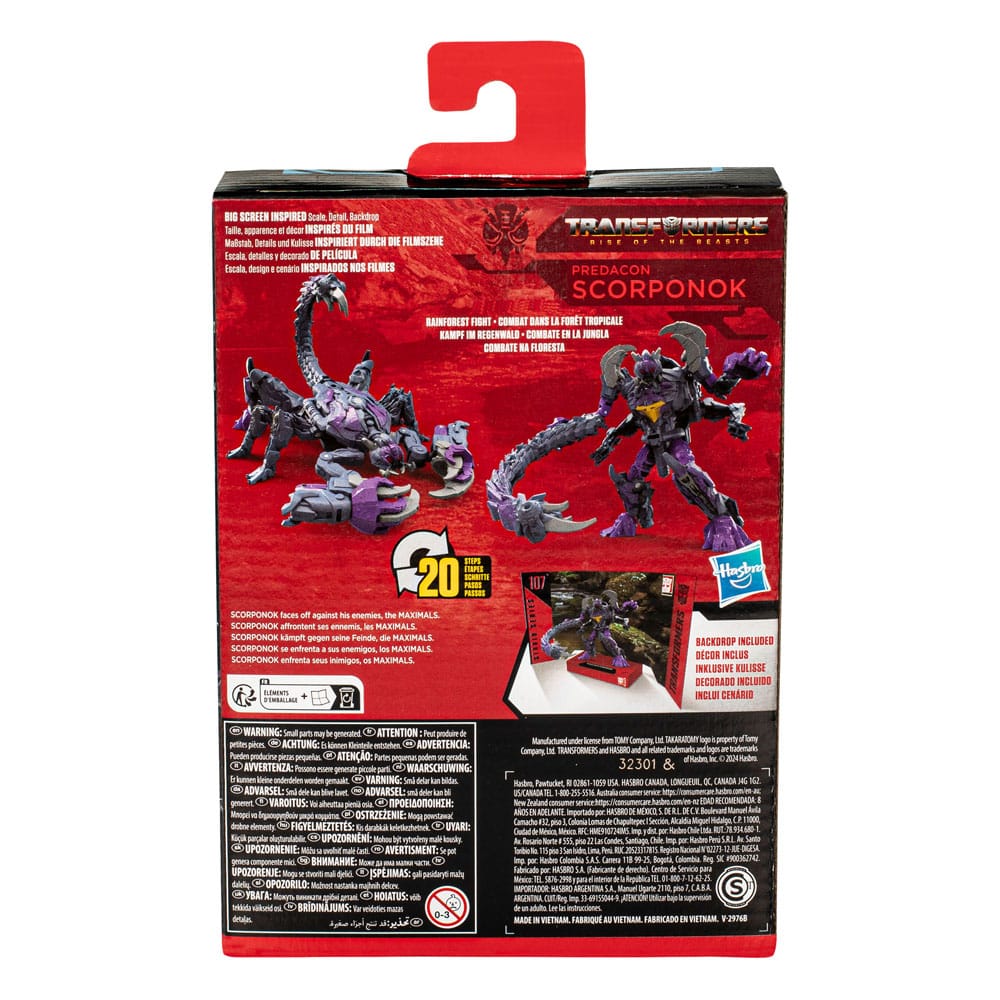 Predacon Scorponok Deluxe Class Studio Series 107 11 cm