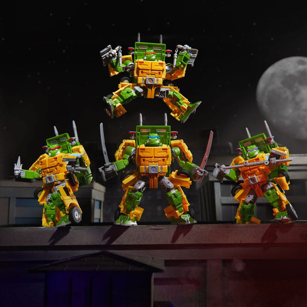 Pré-Commande Party Wallop 18cm Transformers x Tortue Ninja