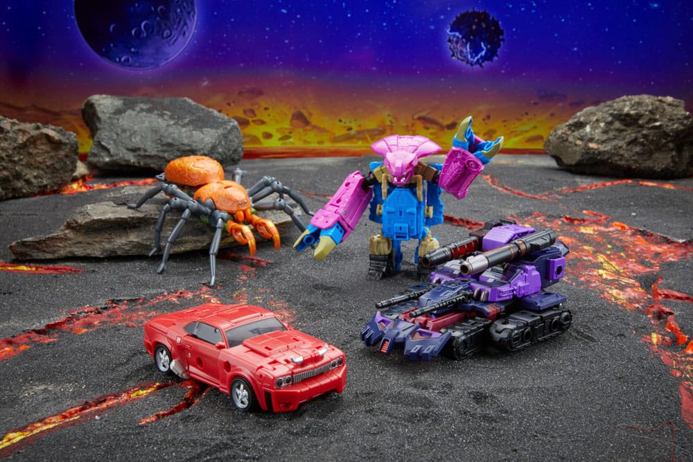 Multipack VS Cliffjumper Tarn Tarantulas Squeezeplay 14-18 cm Transformers Generations Legacy United